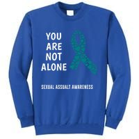 Sexual Assault Awareness Harasst Meaningful Gift Tall Sweatshirt