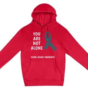 Sexual Assault Awareness Harasst Meaningful Gift Premium Pullover Hoodie