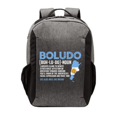 Sarcastic Argentinian Argentina Funny Boludo Definition Meaningful Gift Vector Backpack