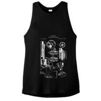 Single Action Army Revolver 45 Peacemaker Ladies PosiCharge Tri-Blend Wicking Tank