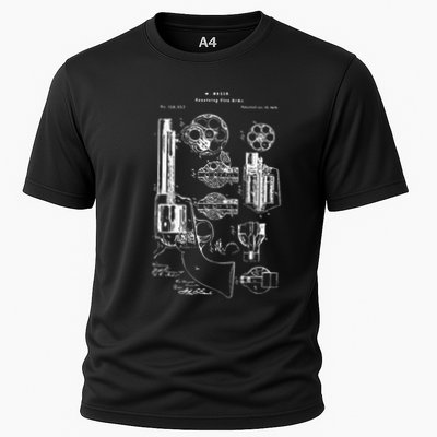 Single Action Army Revolver 45 Peacemaker Performance Shirt