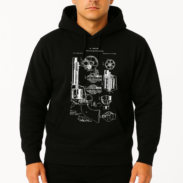 Single Action Army Revolver 45 Peacemaker Hoodie