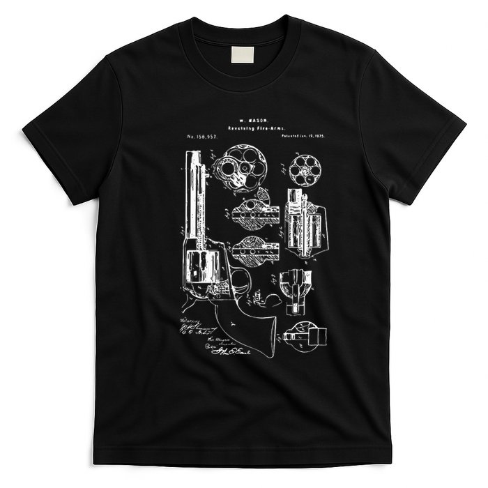 Single Action Army Revolver 45 Peacemaker T-Shirt