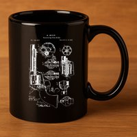 Single Action Army Revolver 45 Peacemaker 11oz C Handle Ceramic Mug