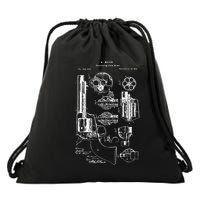 Single Action Army Revolver 45 Peacemaker Drawstring Bag