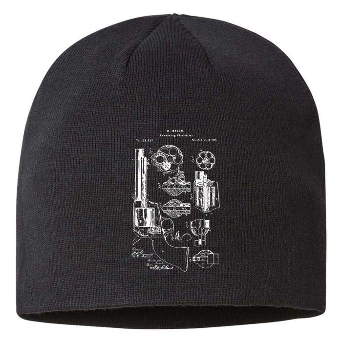 Single Action Army Revolver 45 Peacemaker Sustainable Beanie