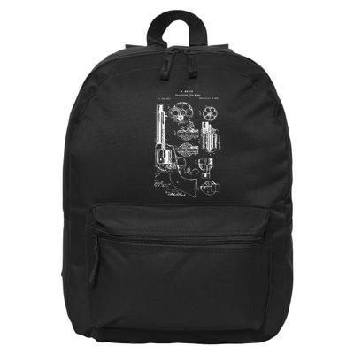 Single Action Army Revolver 45 Peacemaker 16 in Basic Backpack