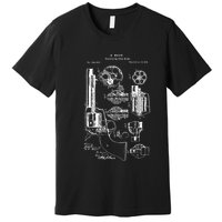 Single Action Army Revolver 45 Peacemaker Premium T-Shirt