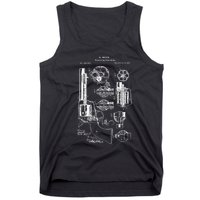 Single Action Army Revolver 45 Peacemaker Tank Top