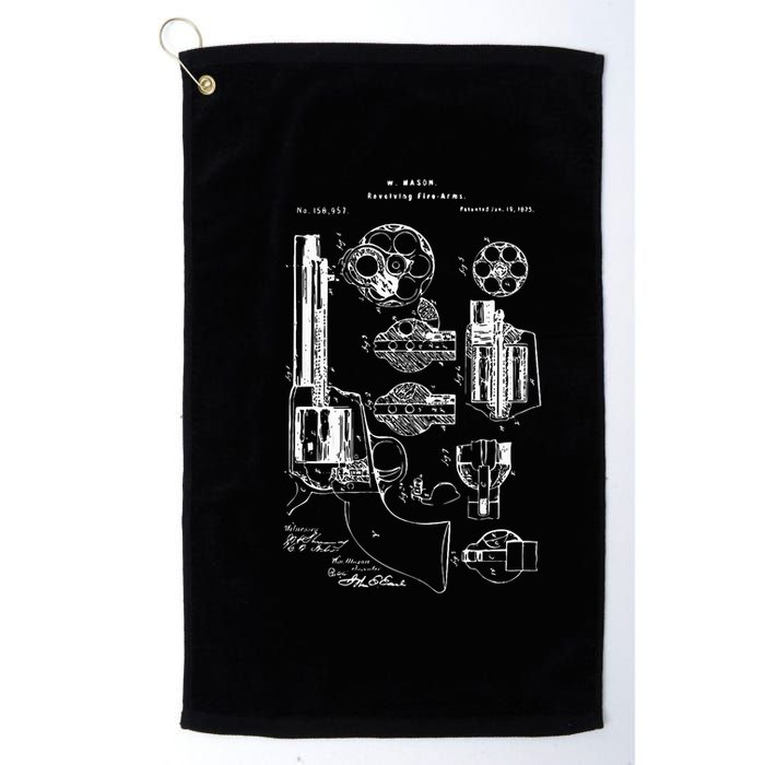 Single Action Army Revolver 45 Peacemaker Golf Towel