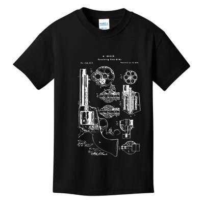 Single Action Army Revolver 45 Peacemaker Kids T-Shirt