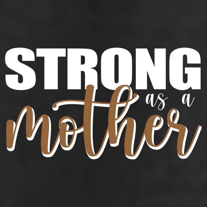 Strong As A Mother Gift For Mom Adult Drive Performance Visor