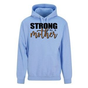 Strong As A Mother Gift For Mom Unisex Surf Hoodie