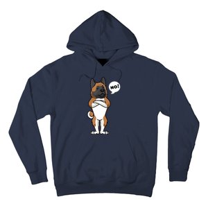 Stubborn American Akita Dog Hoodie