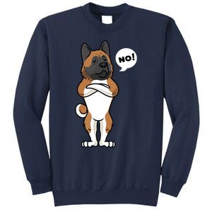 Stubborn American Akita Dog Sweatshirt