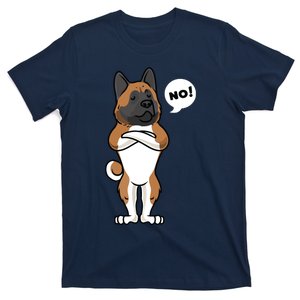 Stubborn American Akita Dog T-Shirt