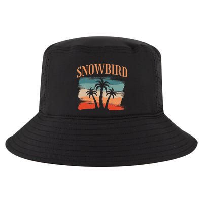 Snowbird Adults And Vacation Blue Cool Comfort Performance Bucket Hat