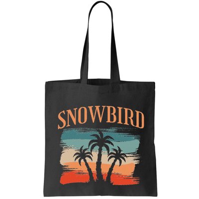 Snowbird Adults And Vacation Blue Bag