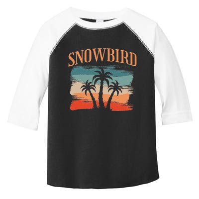 Snowbird Adults And Vacation Blue Toddler Fine Jersey T-Shirt