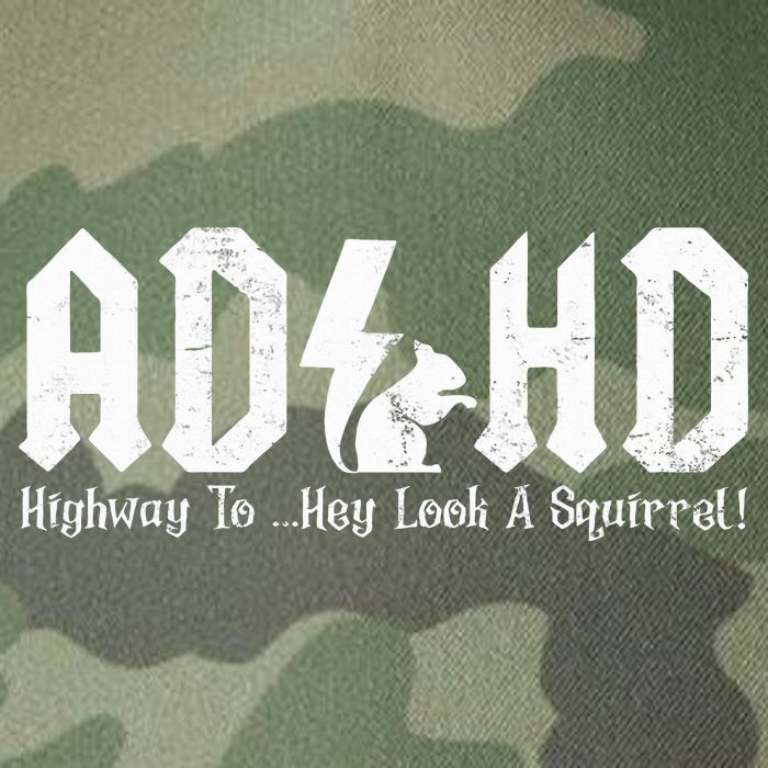 Squirrels Animal Adhd Highway To Hey Look A Squirrel Legacy Tie Dye Trucker Hat