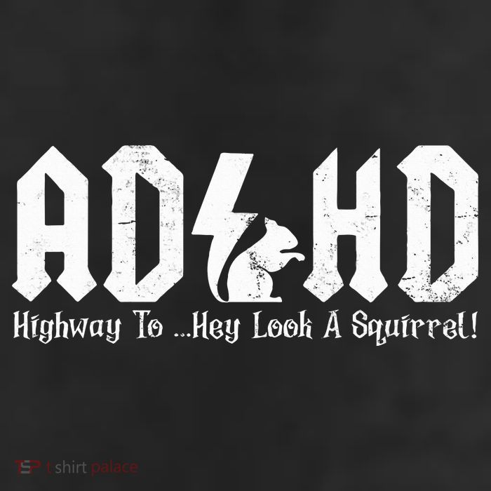 Squirrels Animal Adhd Highway To Hey Look A Squirrel 25L Jumbo Tote