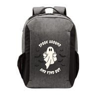 Spook Around And Find Out Halloween Ghost Ghoul Vector Backpack