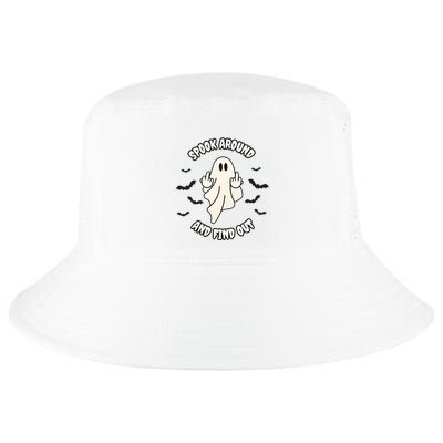 Spook Around And Find Out Halloween Ghost Ghoul Cool Comfort Performance Bucket Hat