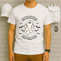 Spook Around And Find Out Halloween Ghost Ghoul T-Shirt