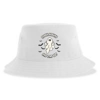 Spook Around And Find Out Halloween Ghost Ghoul Sustainable Bucket Hat