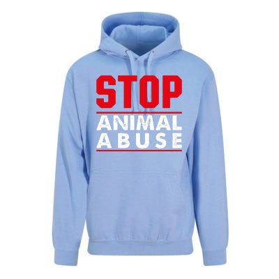 Stop Animal Abuse Stop Violence Agaist Animal Unisex Surf Hoodie