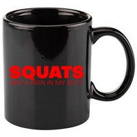 Squats Are A Pain In My Butt Meaningful Gift 11oz C Handle Ceramic Mug