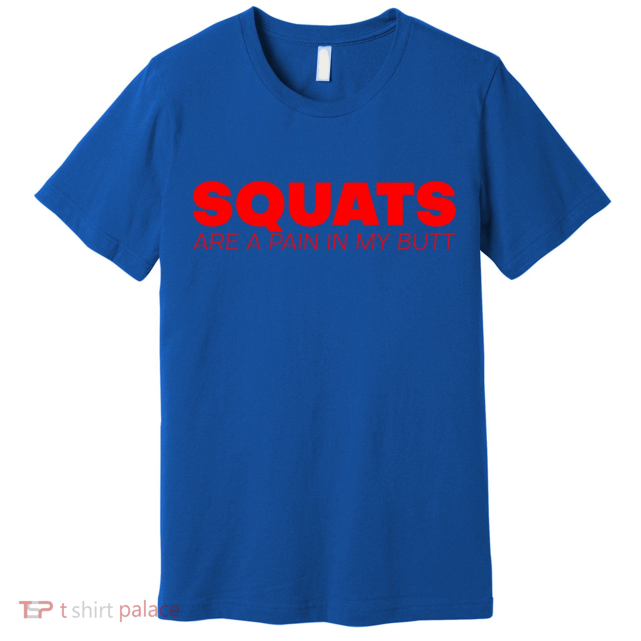Squats Are A Pain In My Butt Meaningful Gift Premium T-Shirt
