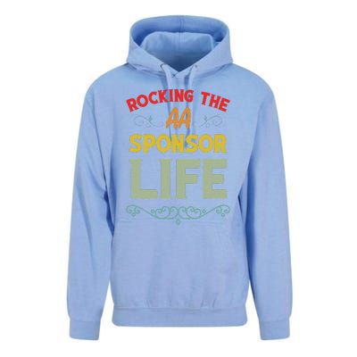 Sobriety Anniversary Aa Na Sponsorship Clean Aa Sponsor Unisex Surf Hoodie