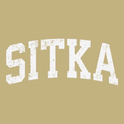 Sitka Alaska Ak Vintage Athletic Sports T-Shirt