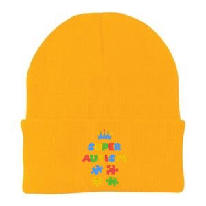 Super Autism Autism Superhero Autism Is My Super Power Meaningful Gift Knit Cap Winter Beanie