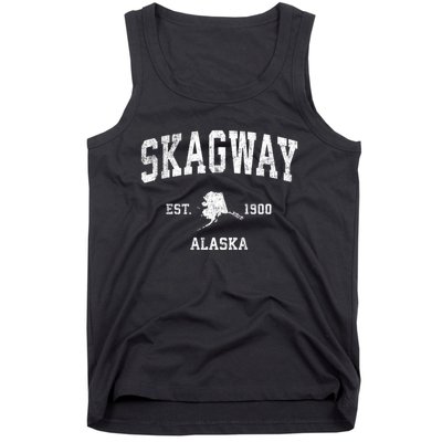 Skagway Alaska Ak Vintage Sports Tank Top