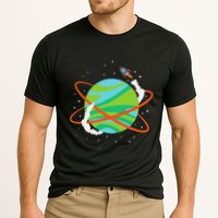 Spacecraft Approaching A Distant Exoplanet Performance Shirt
