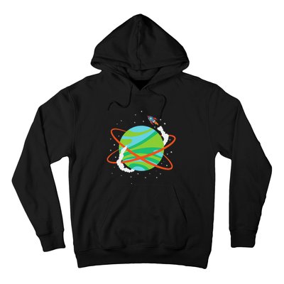 Spacecraft Approaching A Distant Exoplanet Hoodie