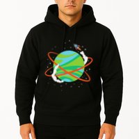 Spacecraft Approaching A Distant Exoplanet Hoodie
