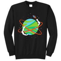 Spacecraft Approaching A Distant Exoplanet Sweatshirt