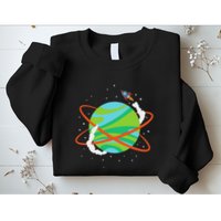 Spacecraft Approaching A Distant Exoplanet Sweatshirt