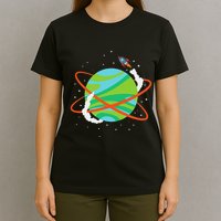 Spacecraft Approaching A Distant Exoplanet T-Shirt