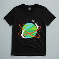 Spacecraft Approaching A Distant Exoplanet T-Shirt