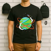 Spacecraft Approaching A Distant Exoplanet T-Shirt