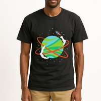 Spacecraft Approaching A Distant Exoplanet Tall T-Shirt