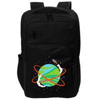 Spacecraft Approaching A Distant Exoplanet Impact Tech Backpack