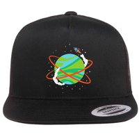 Spacecraft Approaching A Distant Exoplanet Flatbill Hat