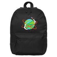 Spacecraft Approaching A Distant Exoplanet 16 in Basic Backpack