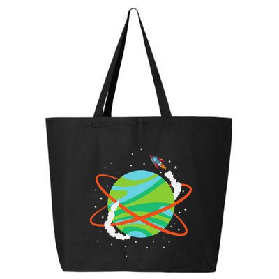 Spacecraft Approaching A Distant Exoplanet 25L Jumbo Tote