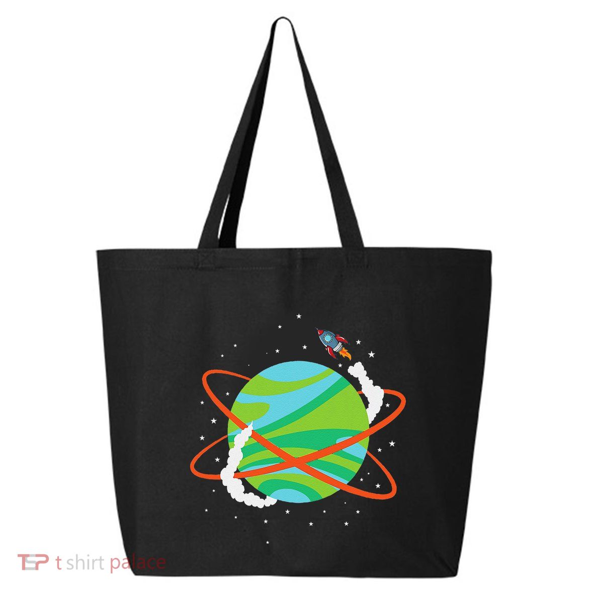 Spacecraft Approaching A Distant Exoplanet 25L Jumbo Tote